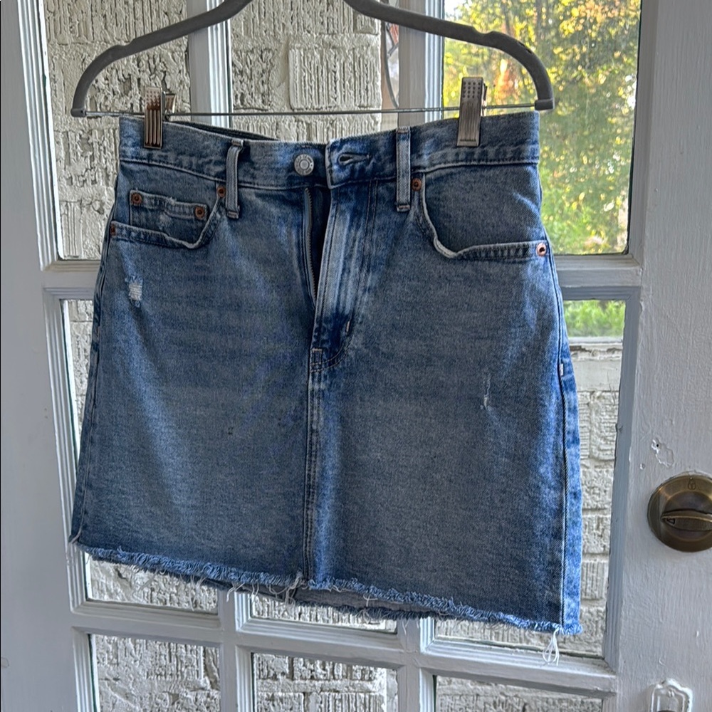 GAP Blue Mini Pencil Skirt for Casual Nights